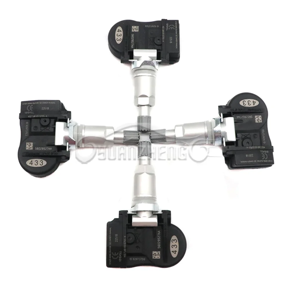  TPMS Ÿ̾ з ͸ ý, ׳ ׷ ī 2008-2010 433MHZ 68001698AC, 56029527AA, ǰ