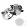 Pressure Cooker Large Capacity 80kpa Pressure Pot Multiple Safety Protection Multifunctional Stainless Steel for Gas Stove 1