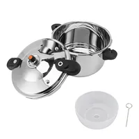 Pressure Cooker Large Capacity 80kpa Pressure Pot Multiple Safety Protection Multifunctional Stainless Steel for Gas Stove 1