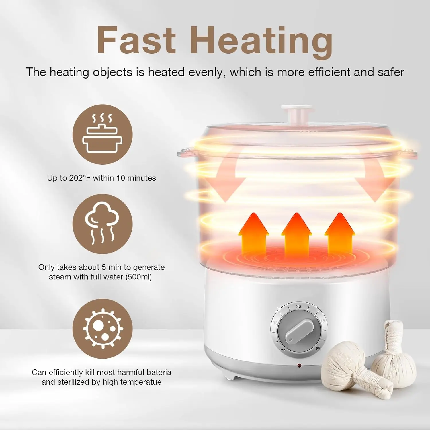 Towel heater quickly heats up hot towels for steam therapy facial care shaving living rooms home appliances