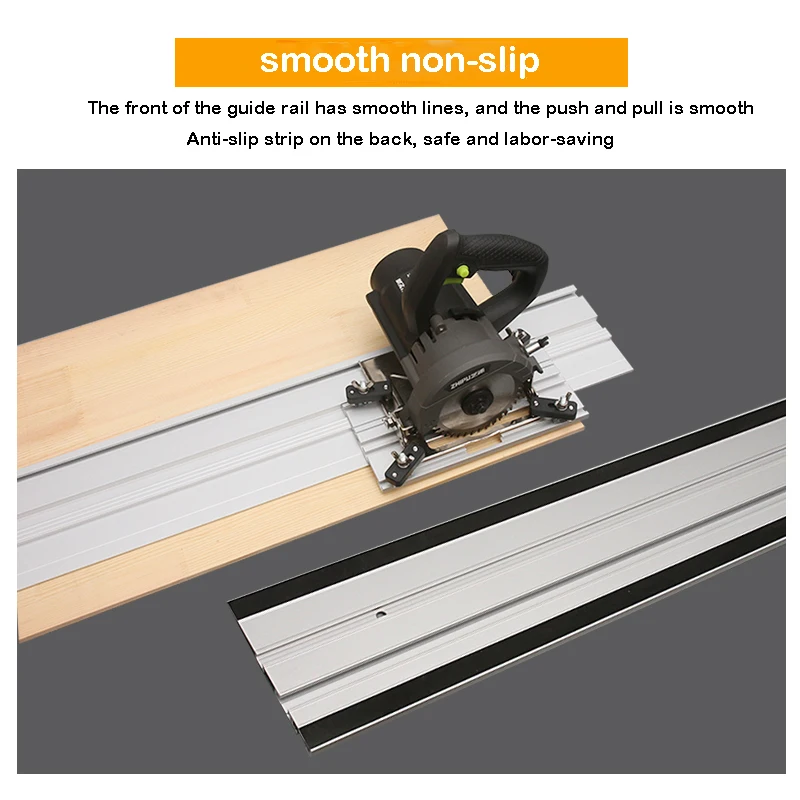 Accessories For Circular Saw Guide Rail Track Connector Adjustable Saw Base Straight Line Cut Double Layers woodworking tool Woodworking Tools