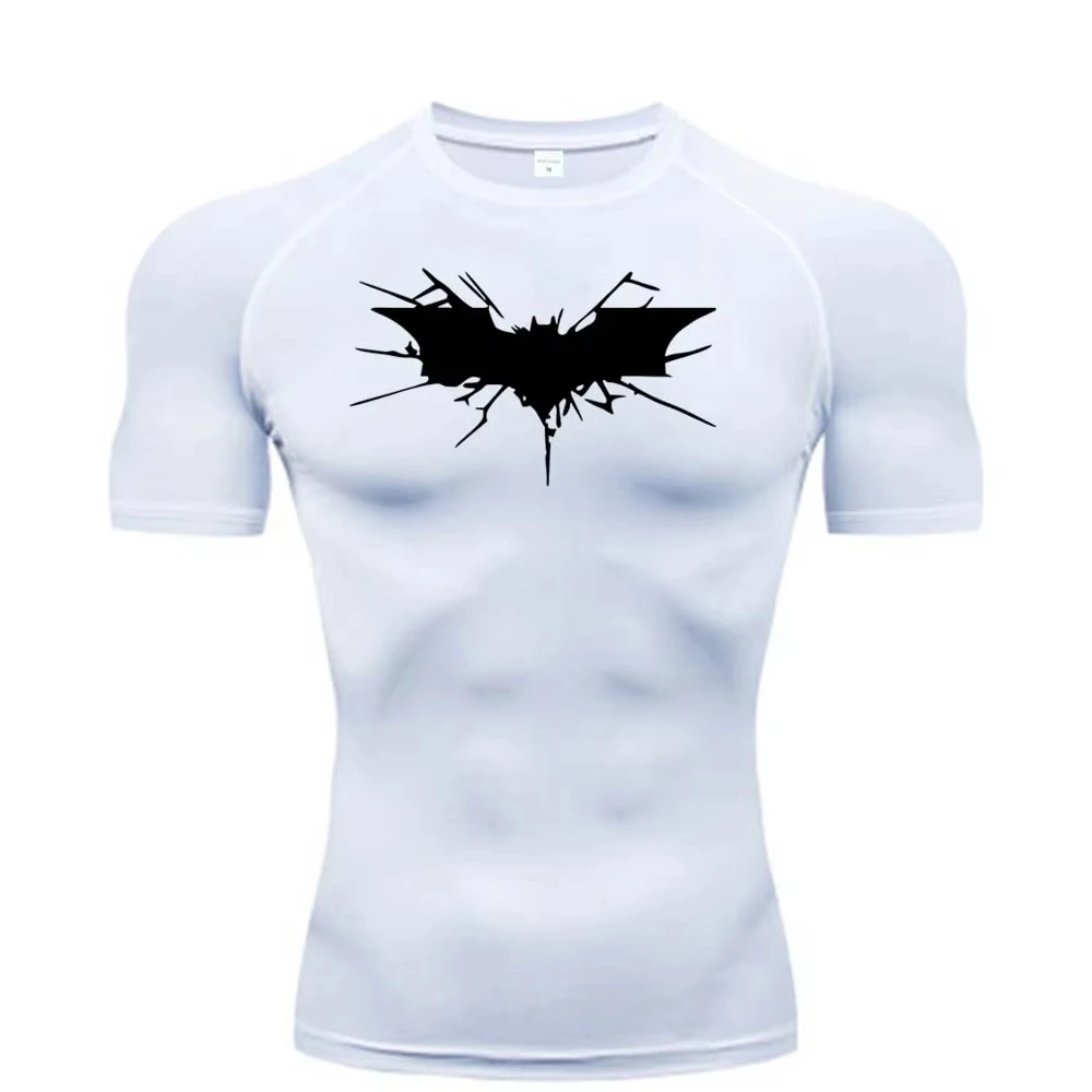 Art Bat compression shirt Men's sprint Step T-shirt Fitness Sport top Quick dry Fitness Sportswear Bodybuilding clothing RL00101 5
