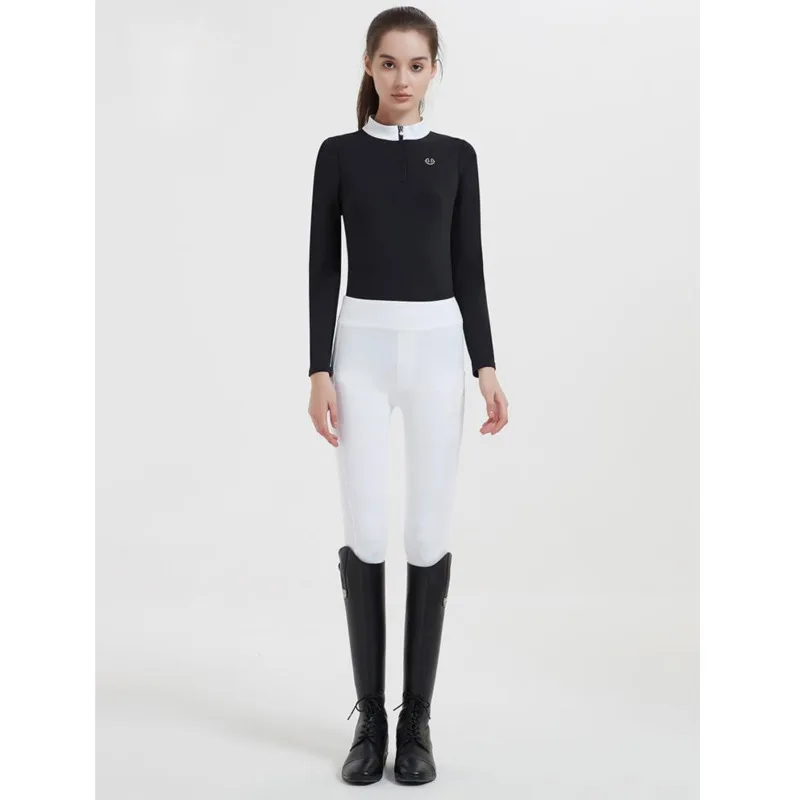 Silicon Equestrian Pants High Waist Women's Spring/Summer High Elastic Horse Riding Equestrian Clothing Anti slip Wear resistant 5