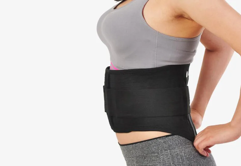 Aluminum plate protection of lumbar curvature waist upgrade model Spontaneous heat waist support tools