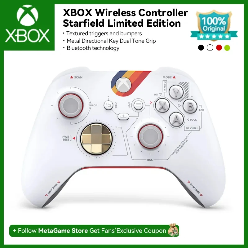 Xbox Series X Controller Starfield Limited Edition 3D Model in