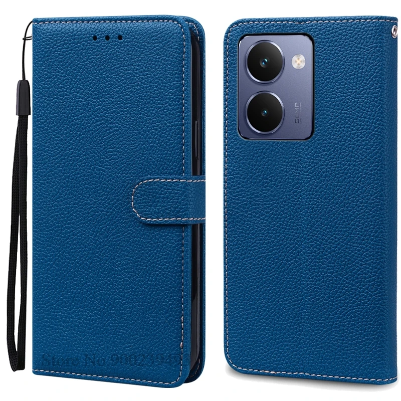 Leather Wallet Flip Case with Stand - Premium Protective Cover and Holder