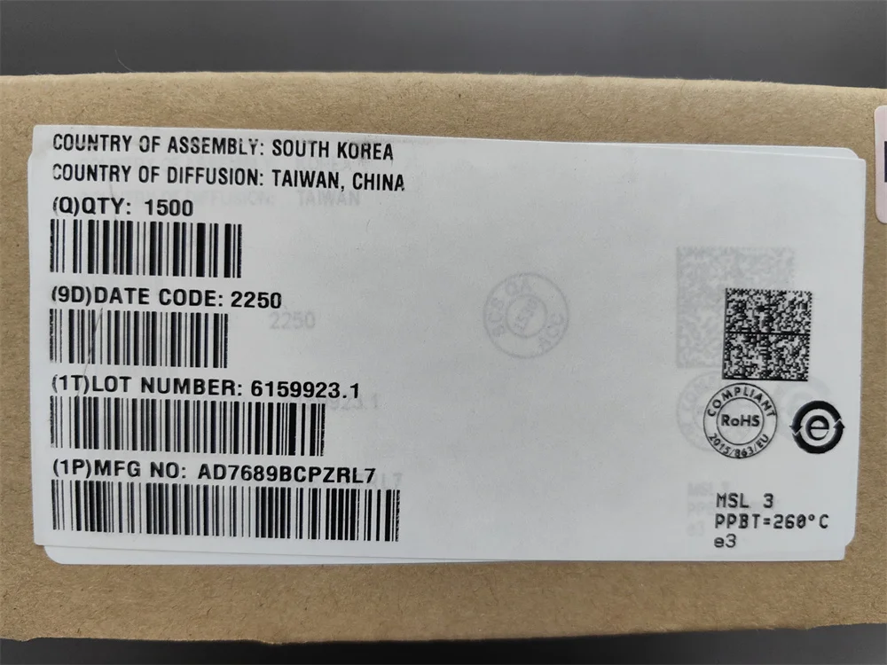 Рисунок 5 - AD7689BCPZRL7 LFCSP20 Высокое качество