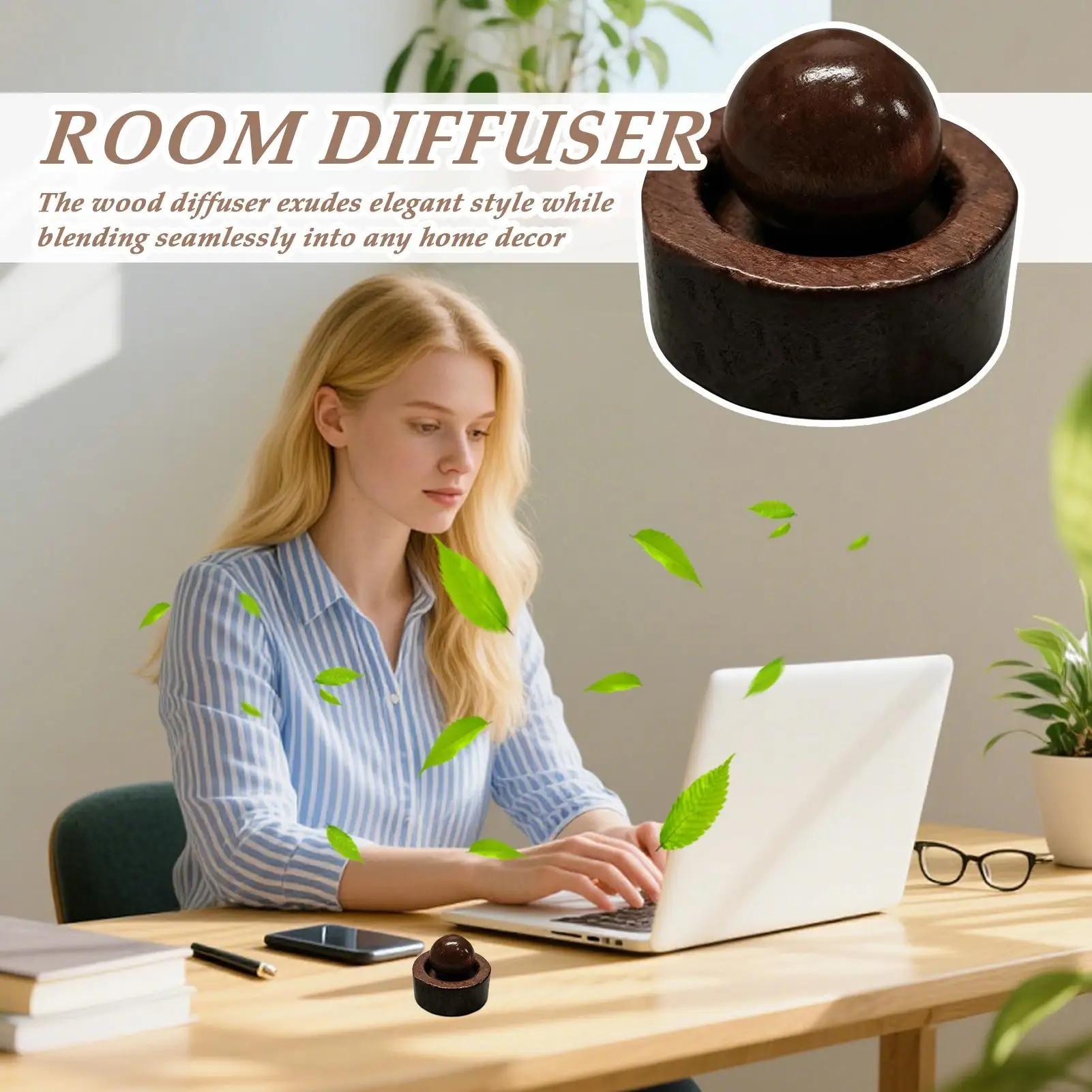 Natural Wood Essential Oil Diffuser
