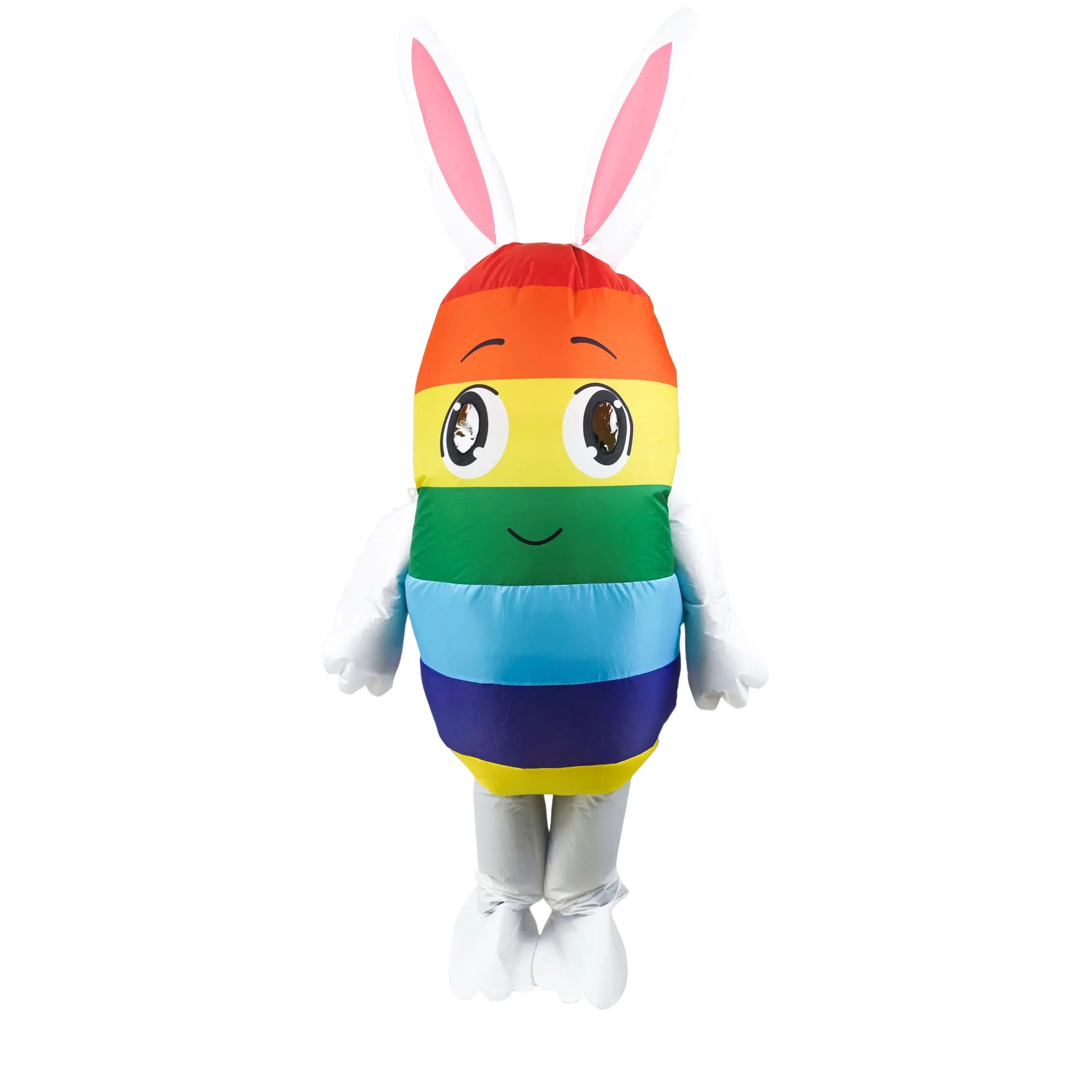 Halloween Rabbit Inflated Garment Cos Abbigliamento Coniglio Dalle Orecchie Lunghe 2023 New Easter Egg Bunny Vestiti Gonfiabili Party Gonfiabile