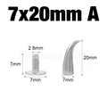 20pcs 7x20mm A