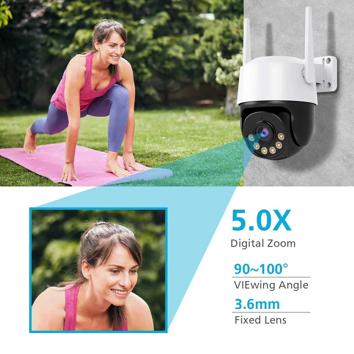 ǵ  ڵ  PTZ ī޶, Ʈ Ȩ, ߿   ī޶,  , iCsee, 4K, 8MP IP ī޶, 5MP