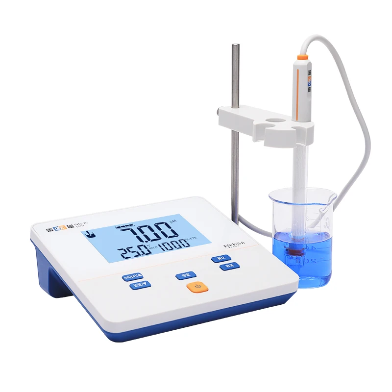 

Shanghai PH meter tester value laboratory Leici PHS-25 precision digital display desktop acidity meter can be invoiced by post.