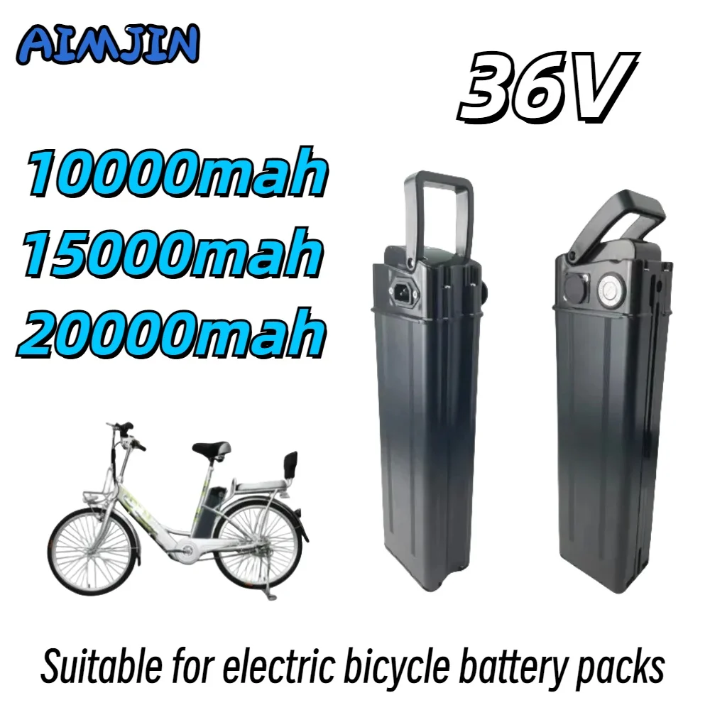 

36VSilver Fish eBike Battery Li-ion Lithium 36V 10Ah 15Ah 20Ah for E20 R8 Janobike Electric Folding Bicycle 250W-1500W