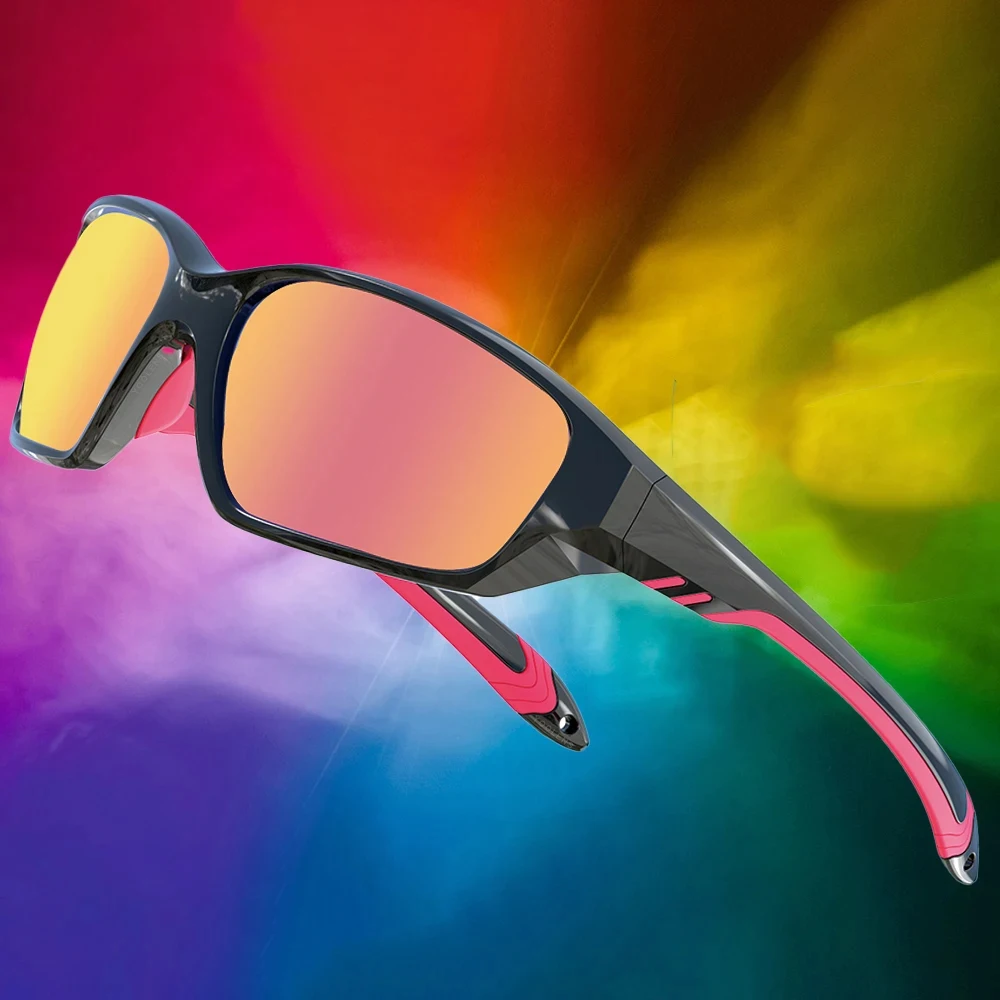 Veithdia Marke polarisierte Sports onnen brille für Männer Frauen Laufen Radfahren Angeln Golf Fahr schirme Sonnenbrille tr90 v125 – Detail 3