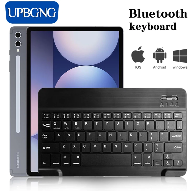 Universal Wireless Keyboard Mouse for Samsung Galaxy Tab S11 S10 S9 S8 Ultra FE+ A9 Plus Tablet and iPad wireless keyboard mouse ipad keyboard tablet keyboard wireless keyboard