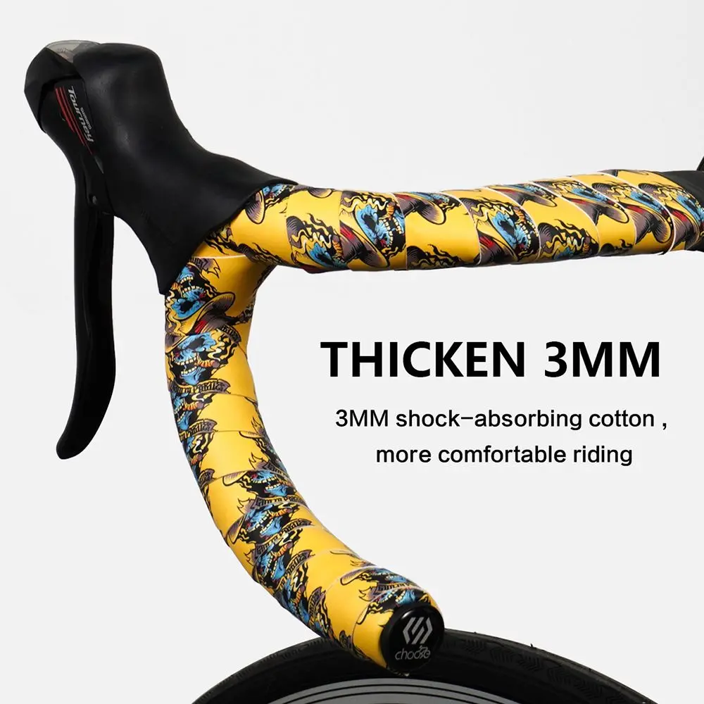 Professional Road Bike EVA Damping Handle Bar Tapes Cycling Bicycle Handlebar Tape Bike Tape Wrap