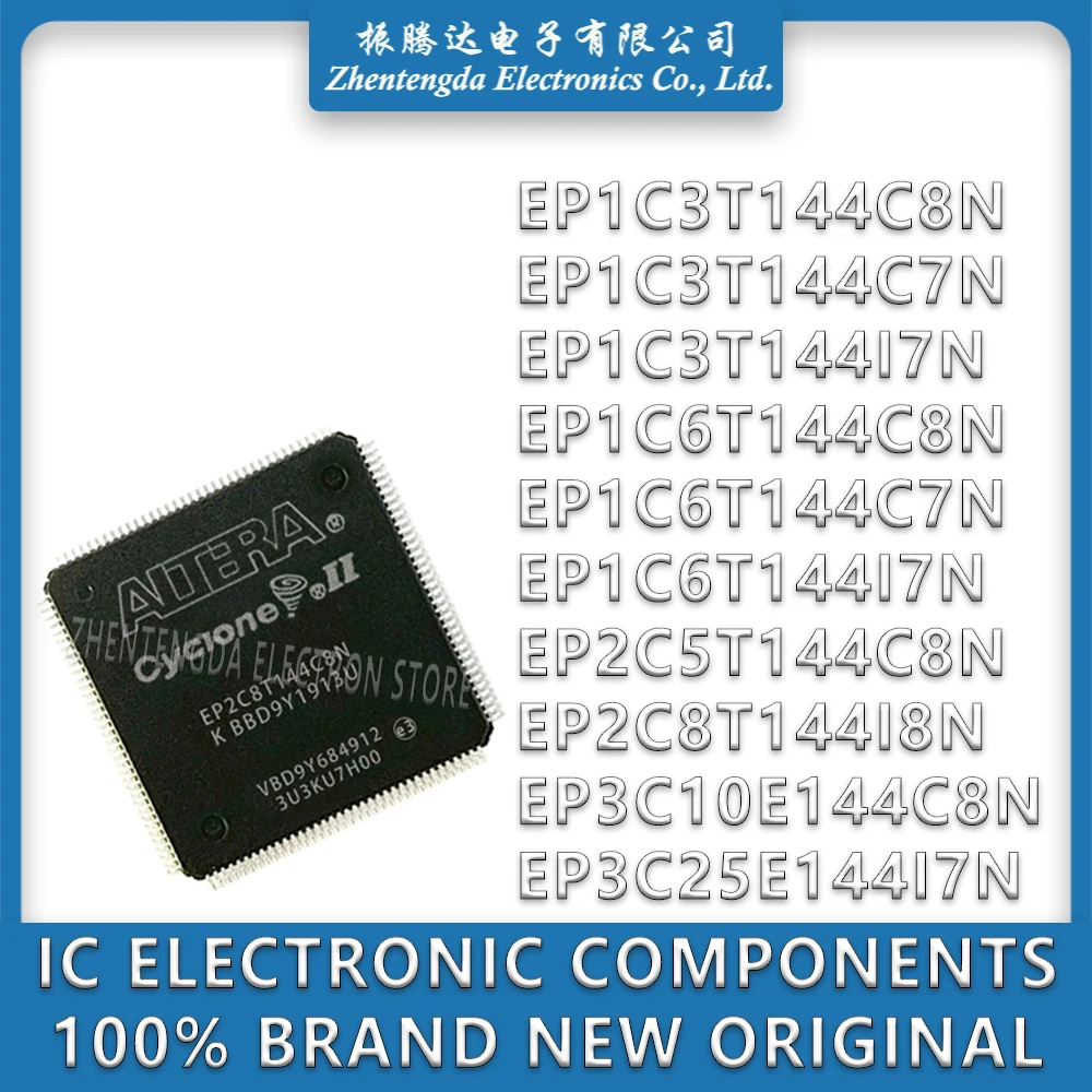 

EP1C3T144C8N EP1C3T144C7N EP1C3T144I7N EP1C6T144C8N EP1C6T144C7N EP1C6T144I7N EP2C5T144C8N EP2C8T144I8N EP3C10E144C8N IC Chip