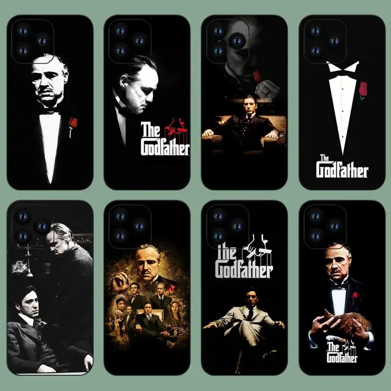 Pellicola La Custodia Del Telefono Del Padrino Per Iphone 11 12 13 14 Mini Pro Xs Max X S Plus Xr Shell