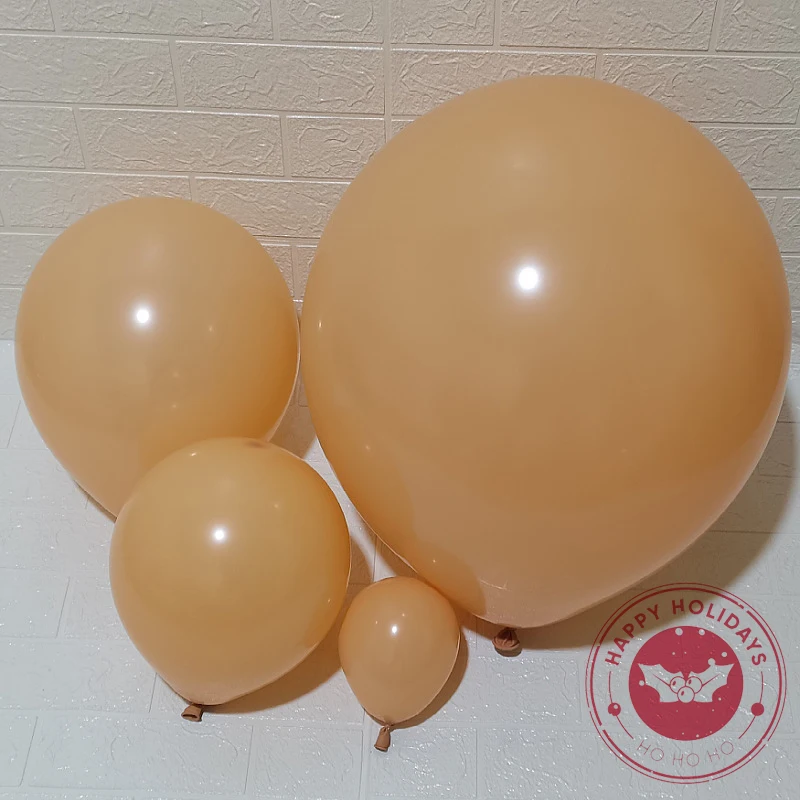 

10/20pcs Retro Cocoa Color Latex Balloons Wedding Birthday Balloon Arch Decoration Globos Ballon Baby Shower Toy Party Supplies