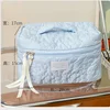 New Flower Pattern Women Makeup Bag Toiletries Cosmetic Organizer Zipper Bag Travel Wash Pouch Cosmetic Bag Female Make Up Bags 6