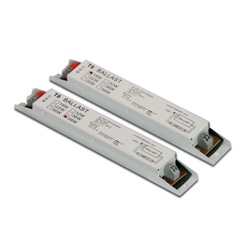 Universal T8 Electronic Ballast 1x 18W/1x 58W Fluorescent Lamp Ballast ...