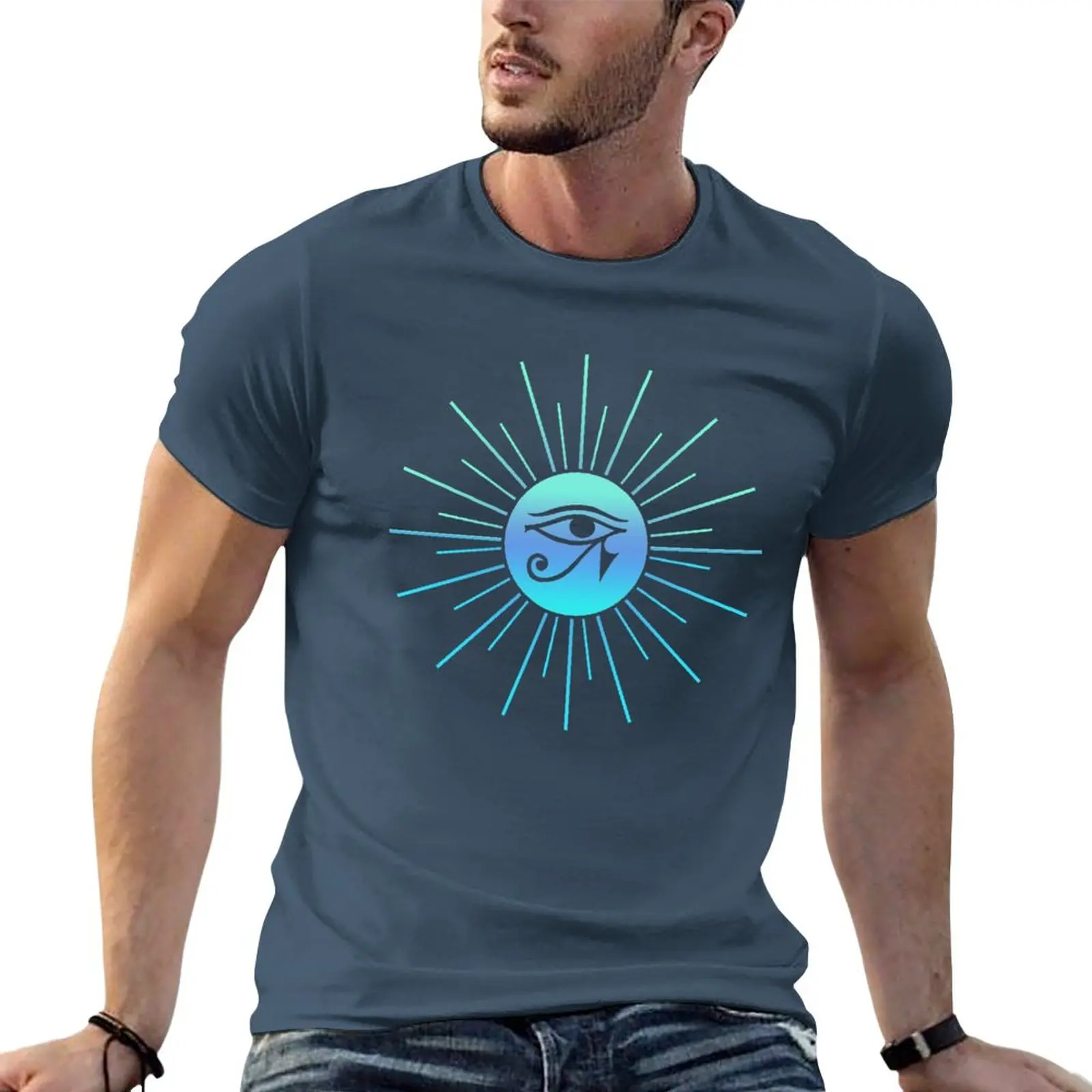 

Eye of Horus! T-Shirt Short t-shirt quick-drying t-shirt custom t shirts design your own custom t shirts funny t shirts for men