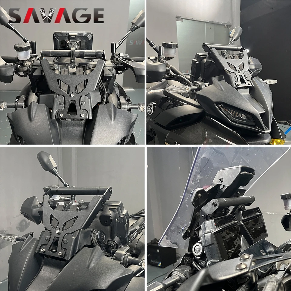 オートバイナビゲーションブラケット MT09用 ためトレーサー 900 ため MT 09用 FJ 09 ため Tracer900 MT 09用 ため MT09用 トレーサー 900 FJ 09 FJ09 2016-2017 オートバイナビゲーションブラケット G