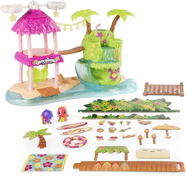 Hatchimals CollEGGtibles Hatchery Pet Nursery Playset Tropical Party Playset Girl Toy Set Collectible Surprise Gift Game House 4