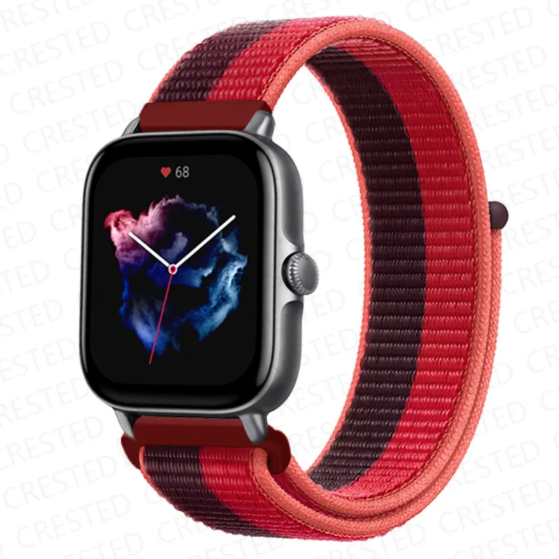 Nylon Sport Watch Band Bracelet - 20mm/22mm Adjustable Strap