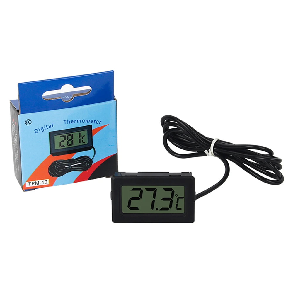 TPM 10 LCD Digital Thermometer Temperature Sensor Temp Meter Thermostat