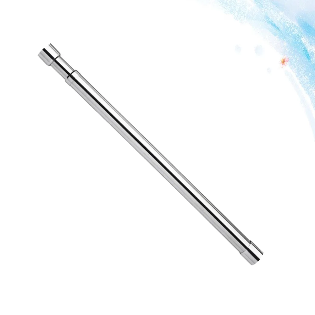 

Thicken Shower Curtain Rod Laundry Room Organization Adjustable Clothes Hangers