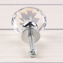 

12Pcs 30mm Diamond Shape Design Crystal Glass Knobs Cupboard Drawer Pull Kitchen Cabinet Door Wardrobe Handles Hardware