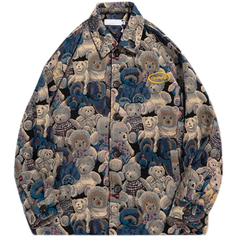 Рисунок 6 - Куртка мужская с принтом в стиле ретро