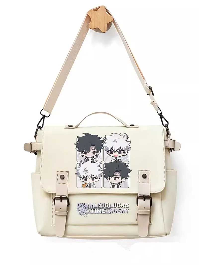 

Time Agent Anime Schoolbag Fashion Shoulder Bag Link Click Cheng Xiaoshi Lu Guang Cosplay Cute Cartoon Messenger Bag Fans Gift