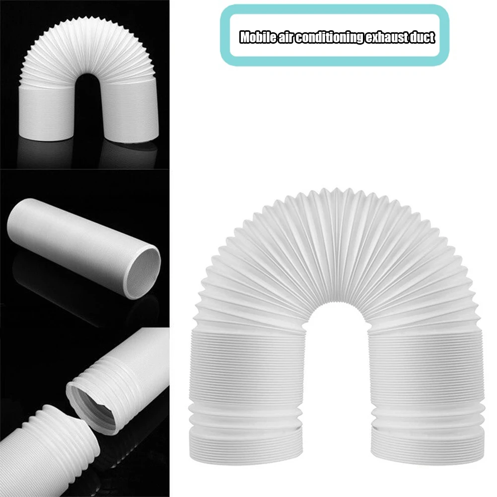 Description Picture 4 of item1.5M/2M Duct Extension Pipe Telescopic Portable Flexible Air Conditioner Exhaust Hose 13/15cm Exhaust Hose Connector Interface