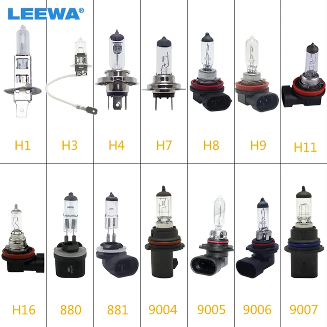 2pcs 55w 100w Halogenlampen H1 H3 H4 H7 H8 H11 9006 Auto