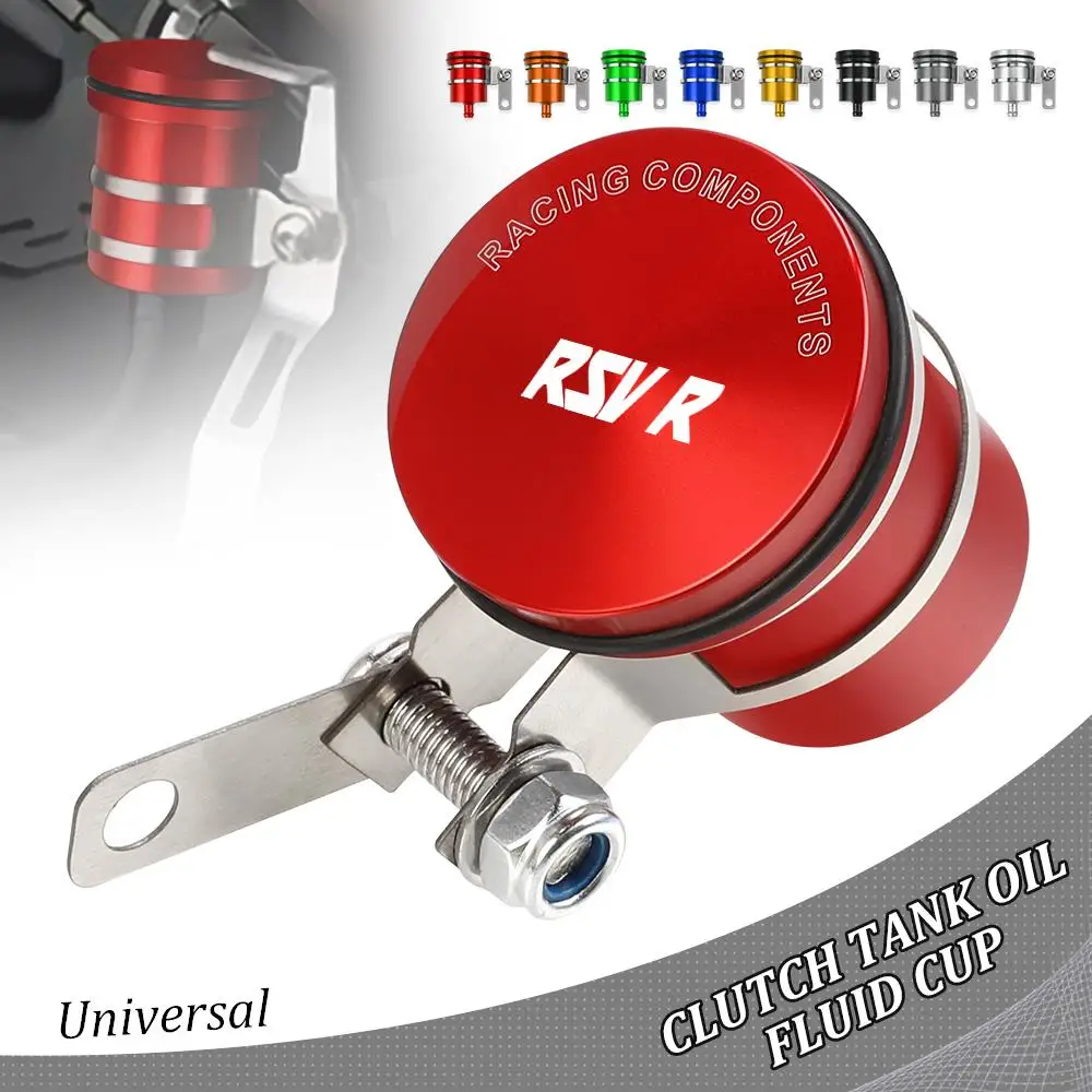 

For Aprilia RSV4 RSV4R RSV 4 4R FACTORY RSVMILLE RSVR RSV MILLE Brake Fluid Reservoir Clutch Tank Cylinder Oil Fluid Cup Cover