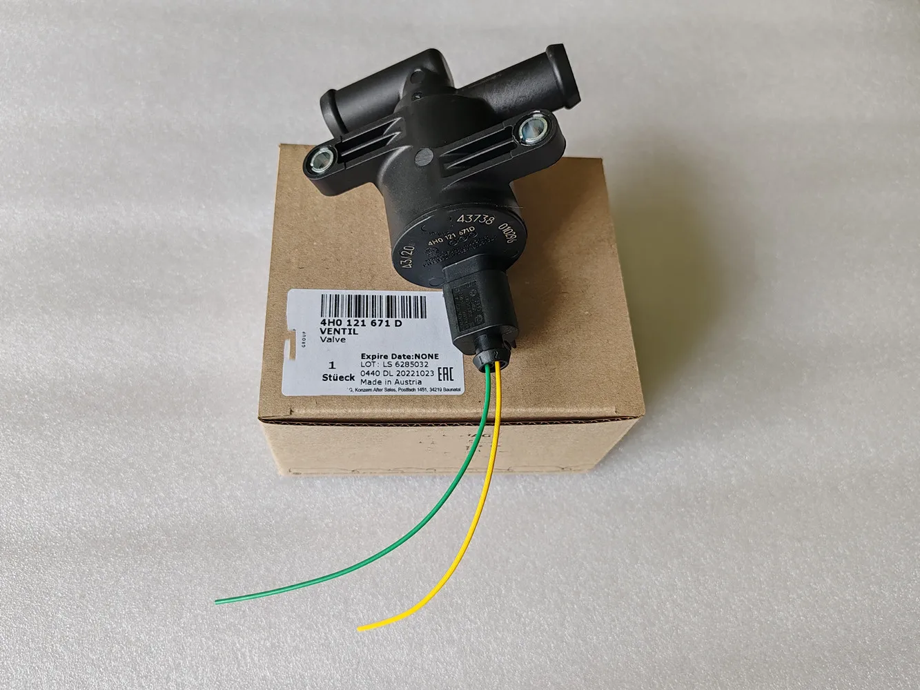 Heater Control Valve heater control valve for AUDI A4 B8 B9 VW 4H0121671D 4H0121671B 4H0 121 671 D 4H0 121 671 B