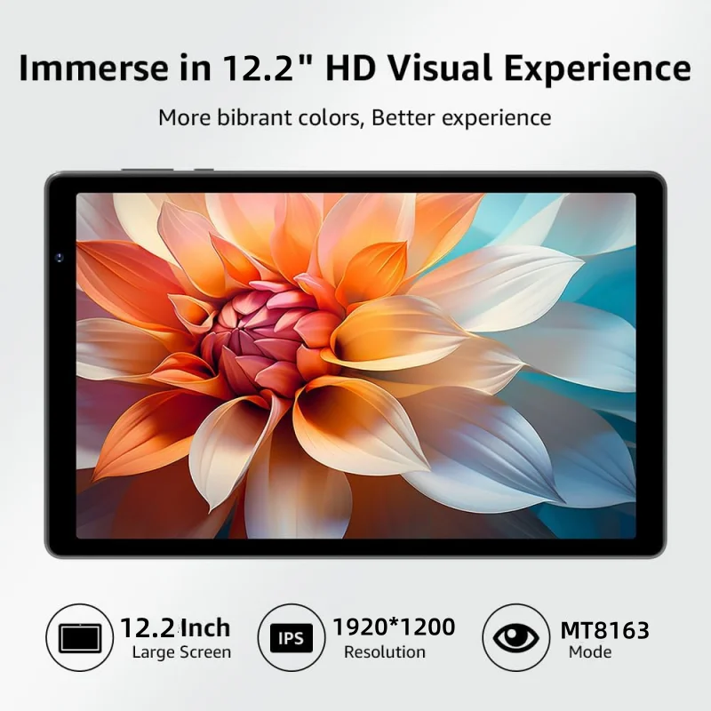 12.2 INCH Android 6.0 Tablet PC RAM 2GB 64GB ROM CT9 MT8163 Quad Core 1920 x 1200 IPS Screen USB 3.0 DC Charge Dual Camera 2