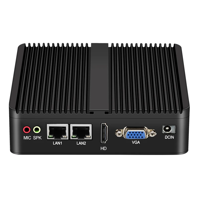 Fanless Mini Industrial PC Intel Celeron N5095 2x RS232 Serial Ports 2x Gigabit Ethernet Mini-PCIe Expansion Windows Linux 2
