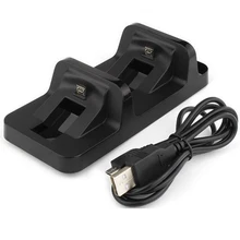 

Dual USB Charger For PlayStation 4 Wireless Controller Double Handle Wireless Dual Charging Dock Station Stand For Sony PS4