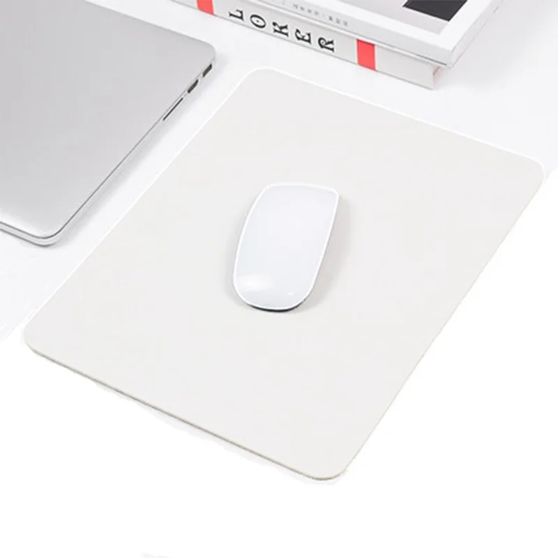 Elegant Waterproof Leather Mouse Pad – Anti-Slip Desk Accessory, 23x19cm