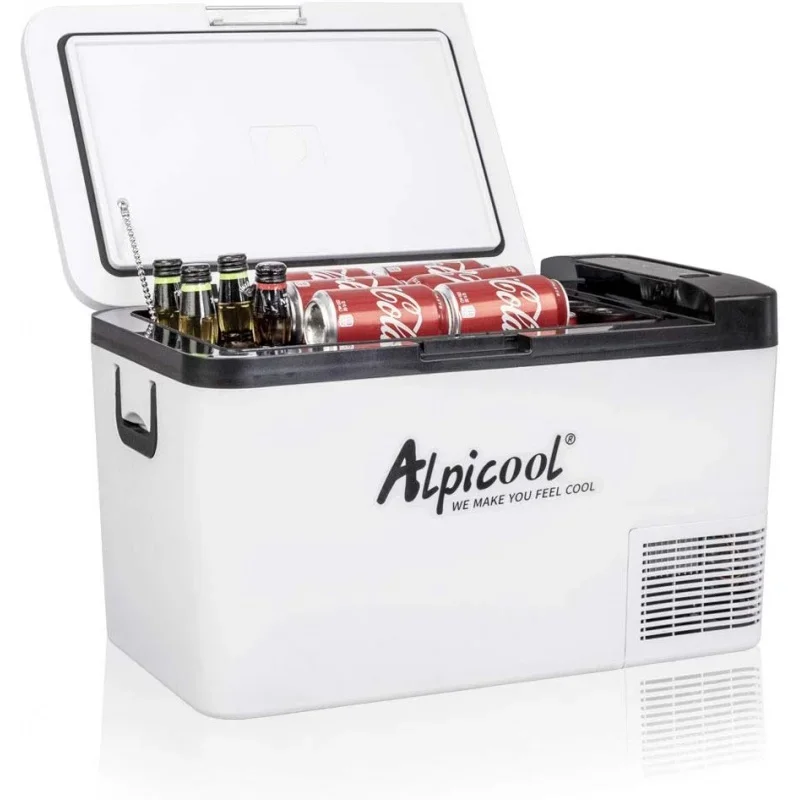 

Alpicool K25 Portable Freezer,12 Volt Car Refrigerator, 26 Quart (25 Liter) Fast Cooling 12V Car Fridge Freezer -4℉~68℉, Car Coo