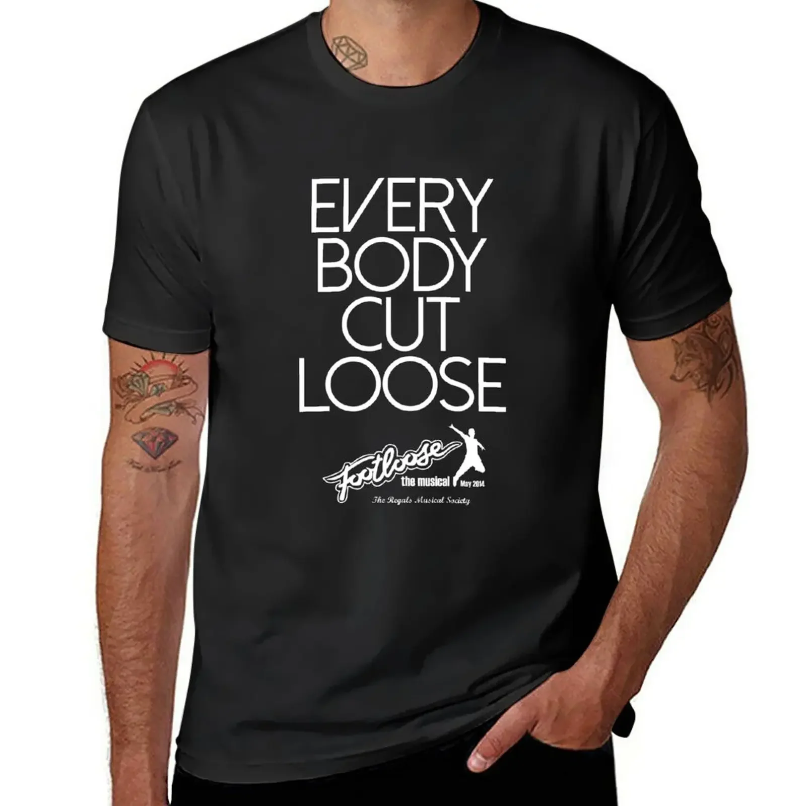 

Footloose - Everybody Cut Loose 2 T-Shirt funnys Aesthetic clothing Men's t-shirt