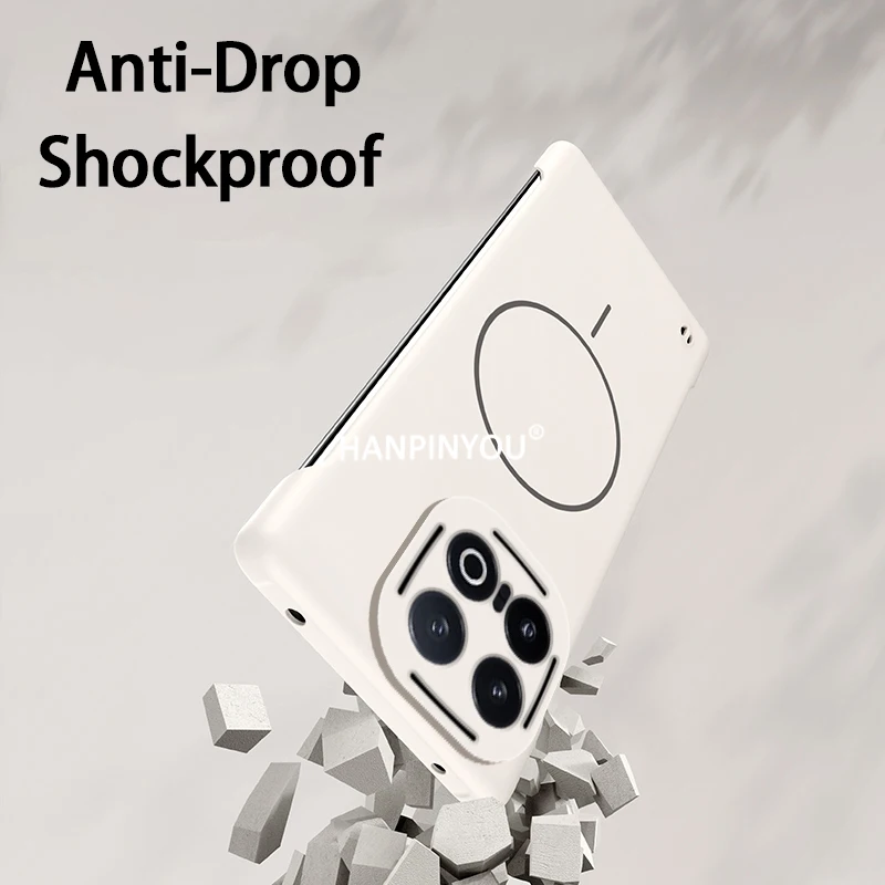 Ultrathin Frameless Shockproof Phone Case with Camera Protection