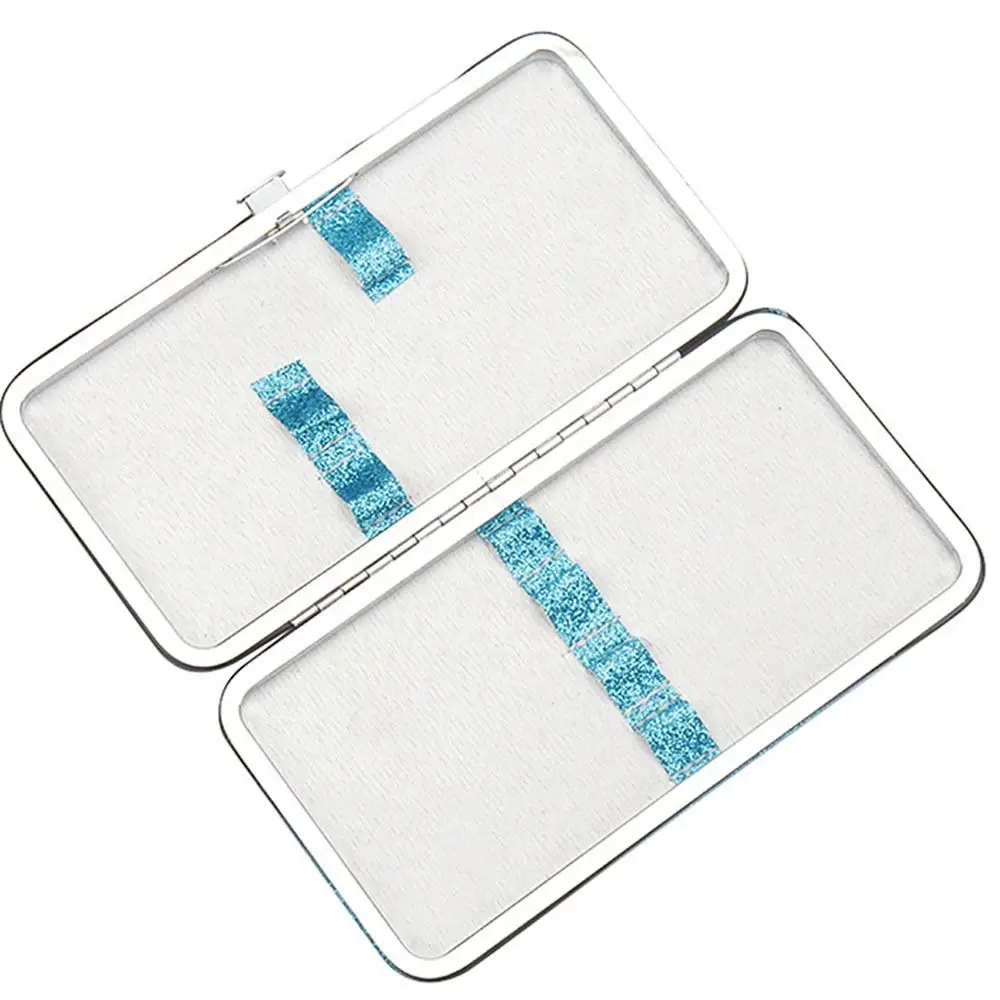 

PVC Eyelash Extension Tweezers Box Shiny Protective Eyelash Tweezer Bag Portable 10 Colors Eyelash Extension Tweezers Organizer