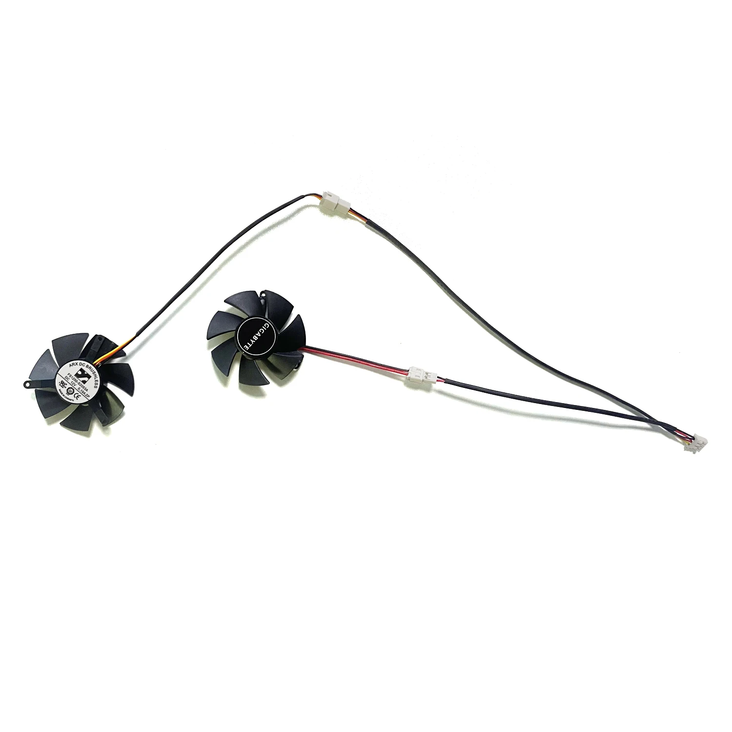 Ventilador de Refrigeração para Gigabyte Gtx 1650 Gtx1650 d6 oc Baixo Perfil 4g Cartões 0.19a Fs1250-a1053a Gpu Vga Vídeo Cooler 2pin 3pin 45 mm - Imagem 6