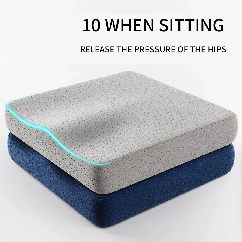 ErgonomicMemoryCottonOfficeCushionHemorrhoidCushionChairCushion