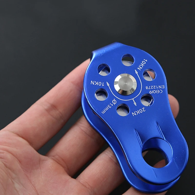 Portable Outdoor Multipurpose Pulley for Mountaineering Rock Climbing Rappelling Tree Climbing Strap Good Flexibility