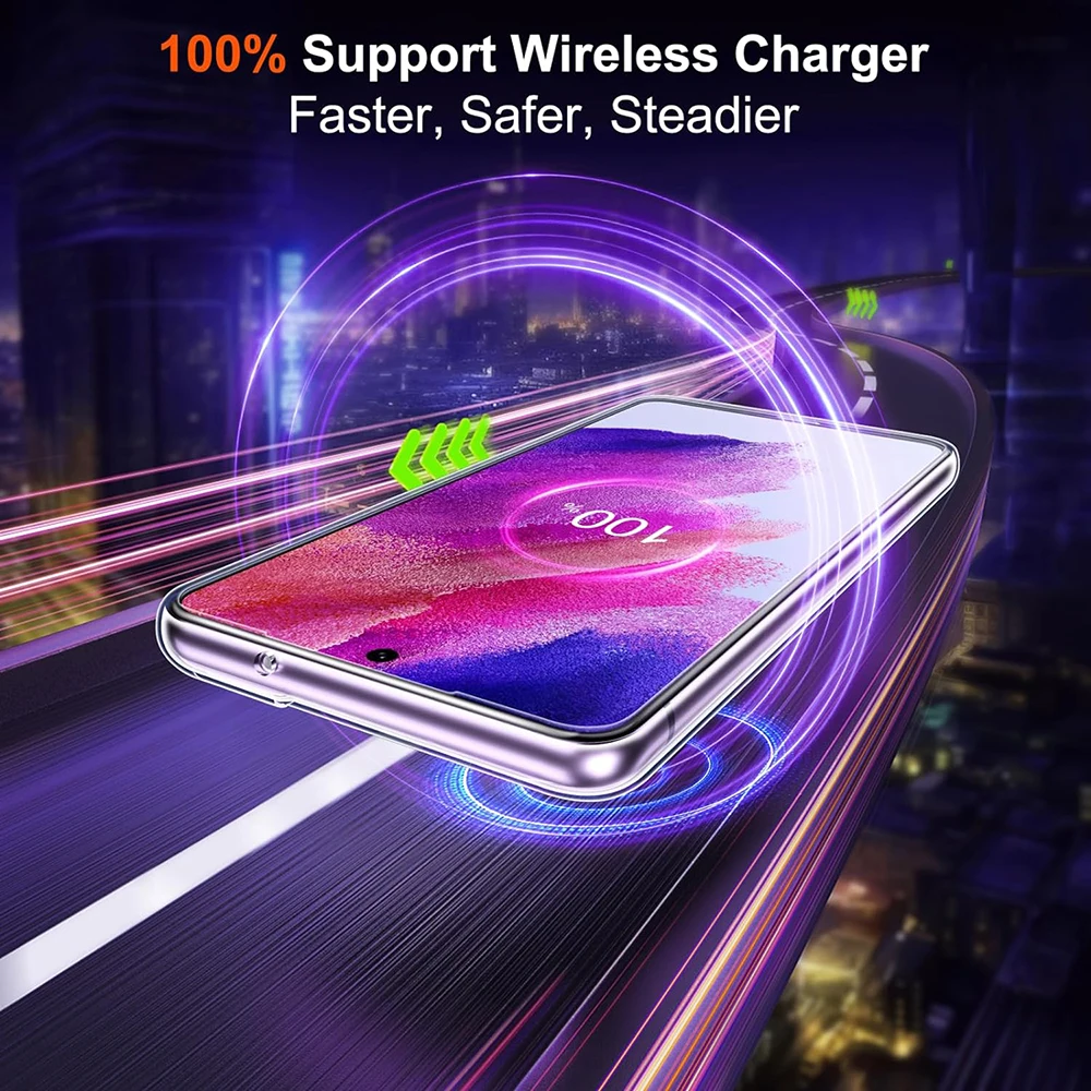 Coque souple transparente en silicone pour Samsung Galaxy S24 S23 FE S22 S21 S20 Plus Ultra 5G Coque arrière ultra fine et transparente 24_voghion.com